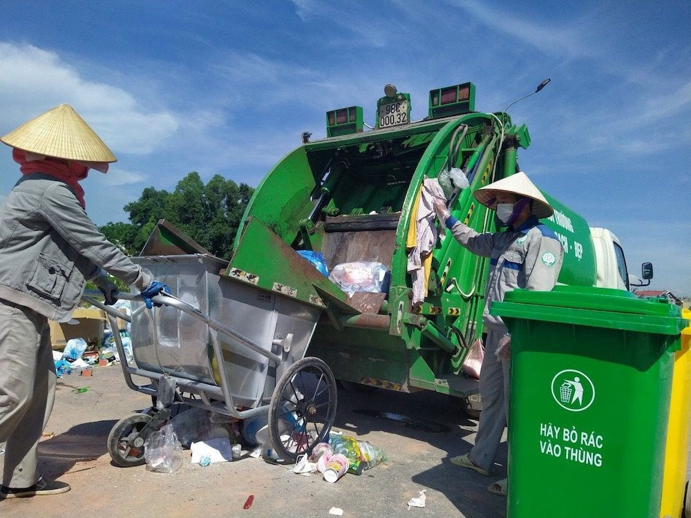 Công tác thu gom, xử lý rác tại tỉnh Bắc Giang