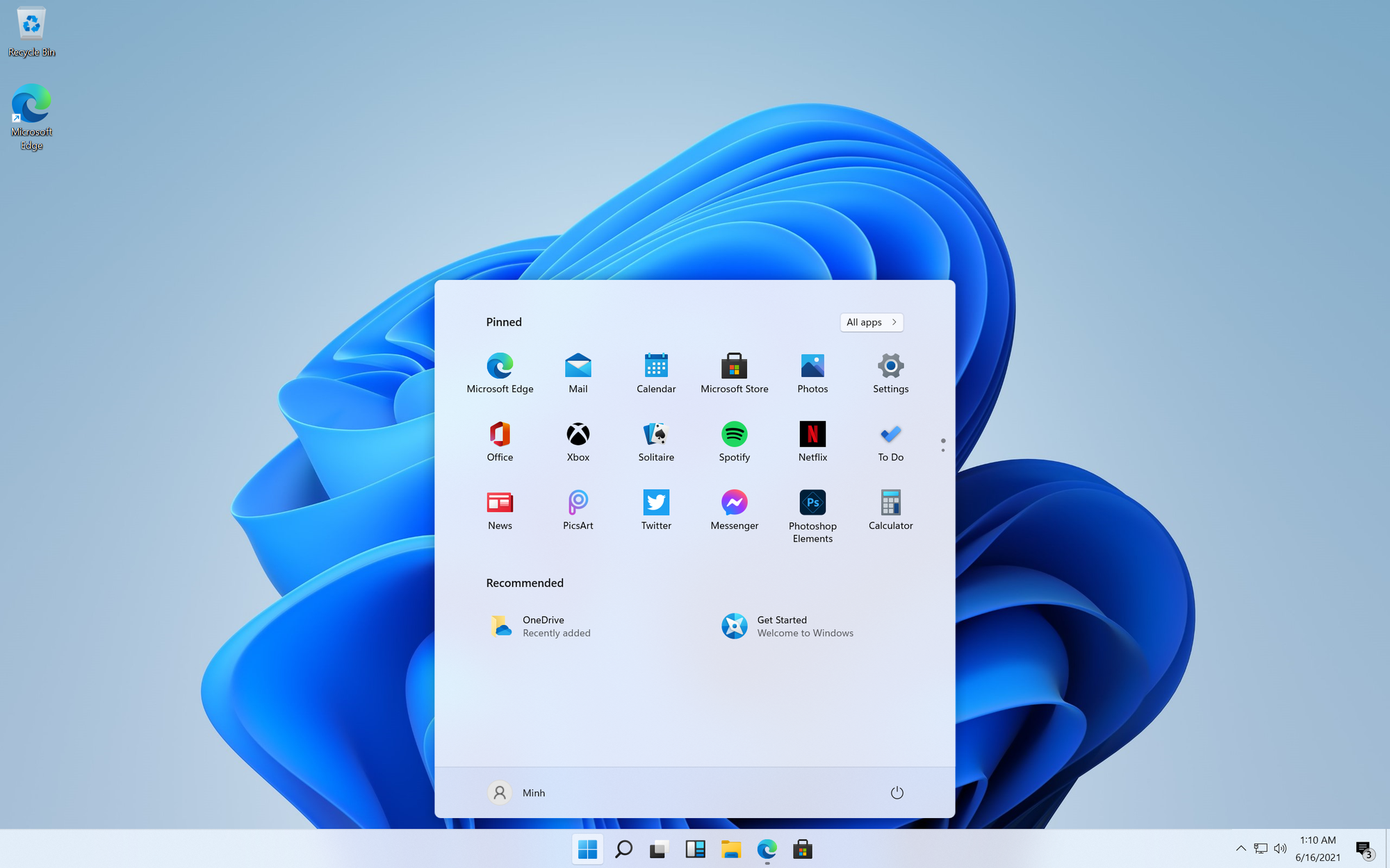 Windows 11 với giao diện mới