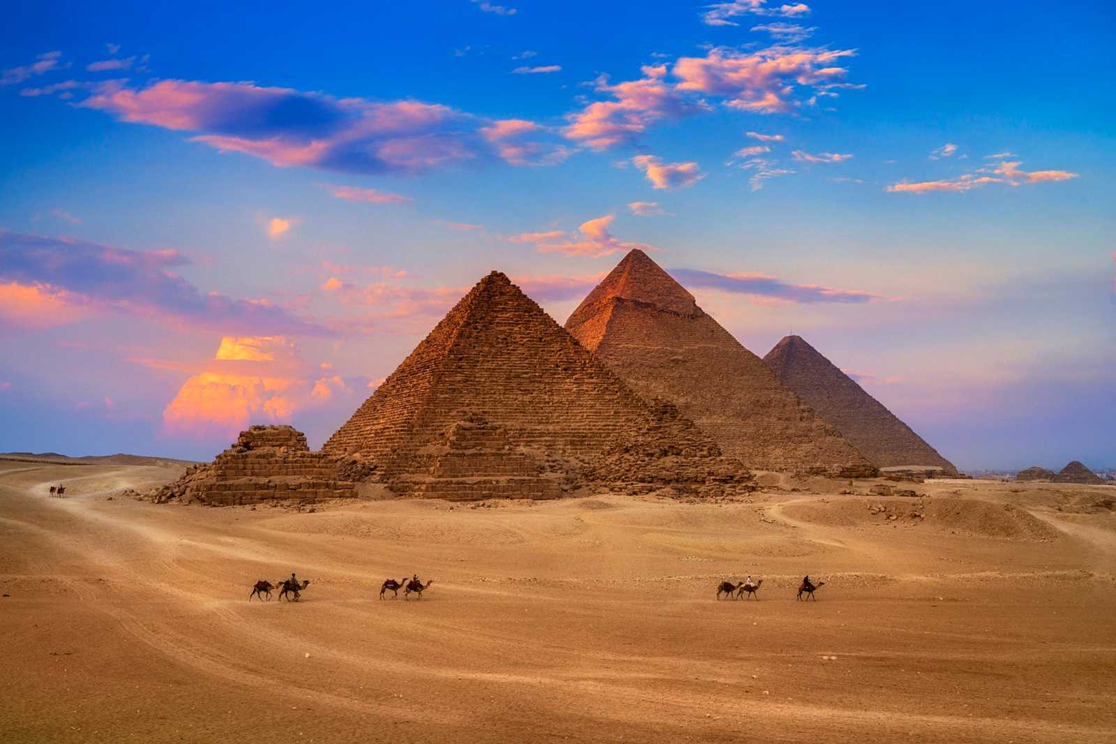 Dự án ScanPyramids ở kim tự tháp Ai Cập.
