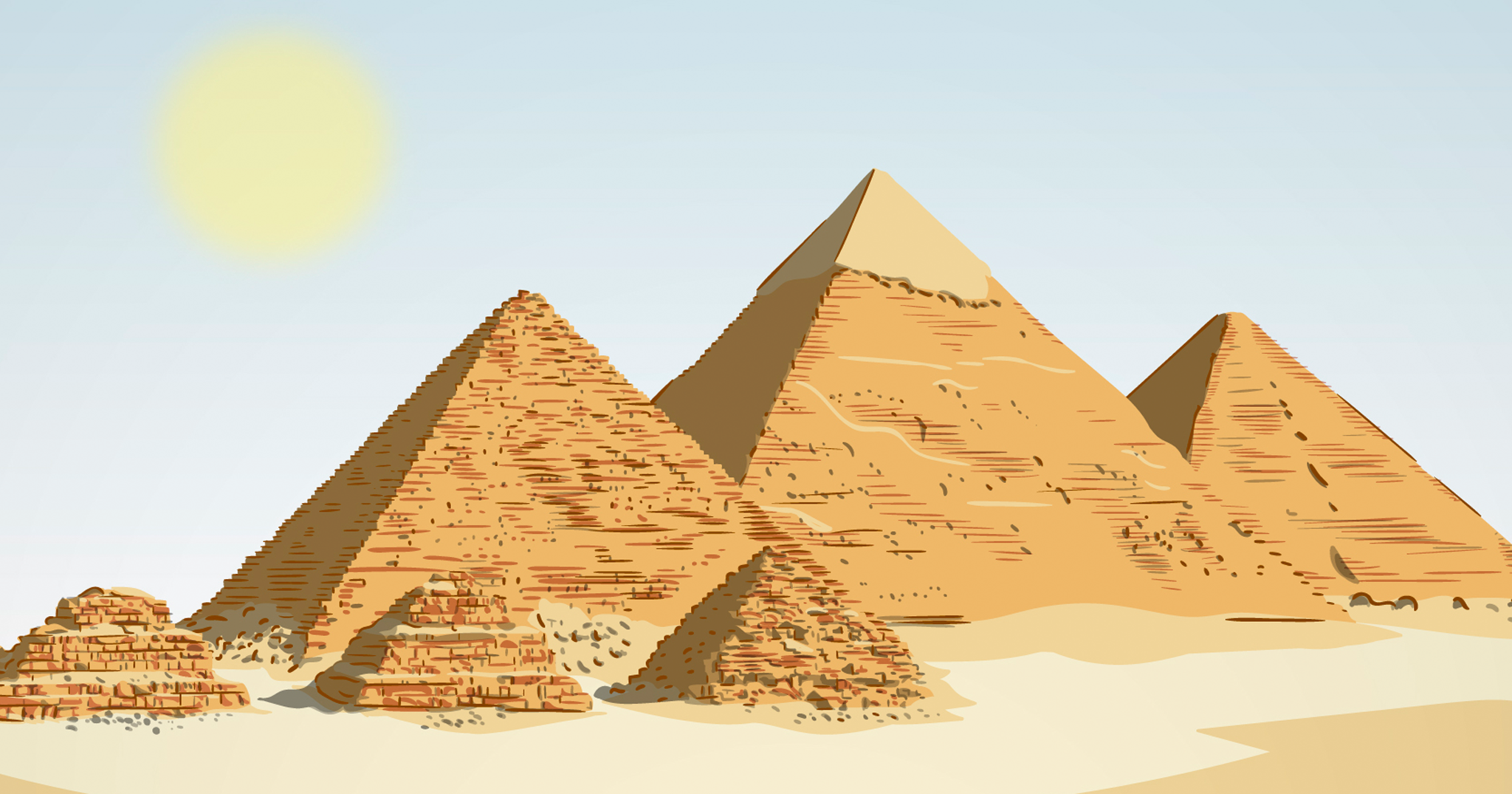 “Kho báu” bên trong kim tự tháp.